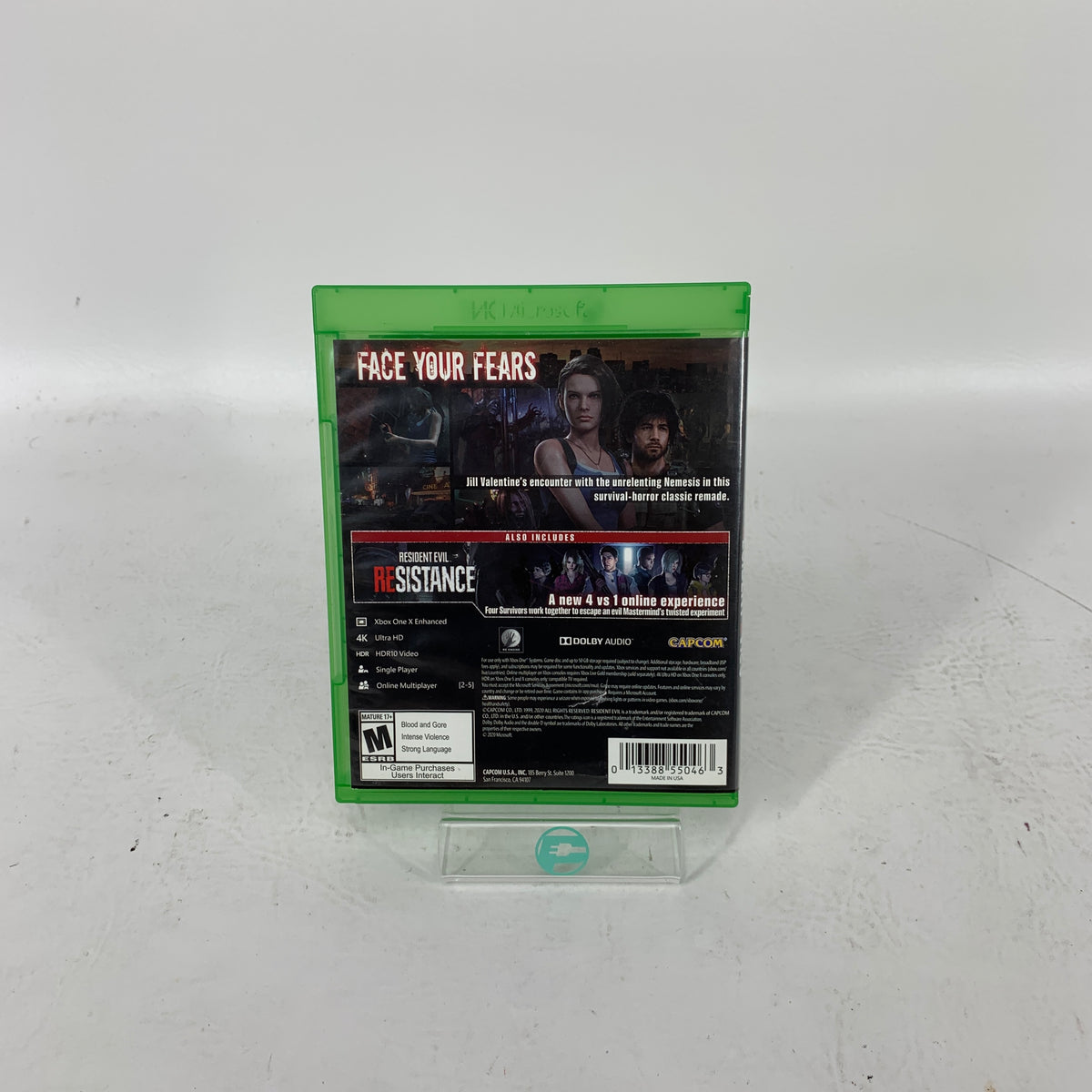 Resident Evil 3 (Microsoft Xbox One, 2020)
