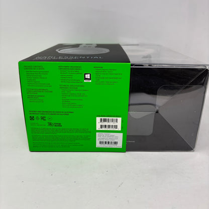 New Razer NARI ESSENTIAL Over Ear Gaming Headset Black RZ04-0269