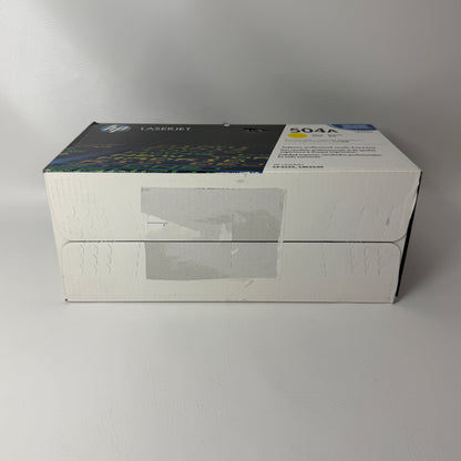 New HP LaserJet 504A Yellow Print Cartridge w/ ColorSphere Toner CE252A