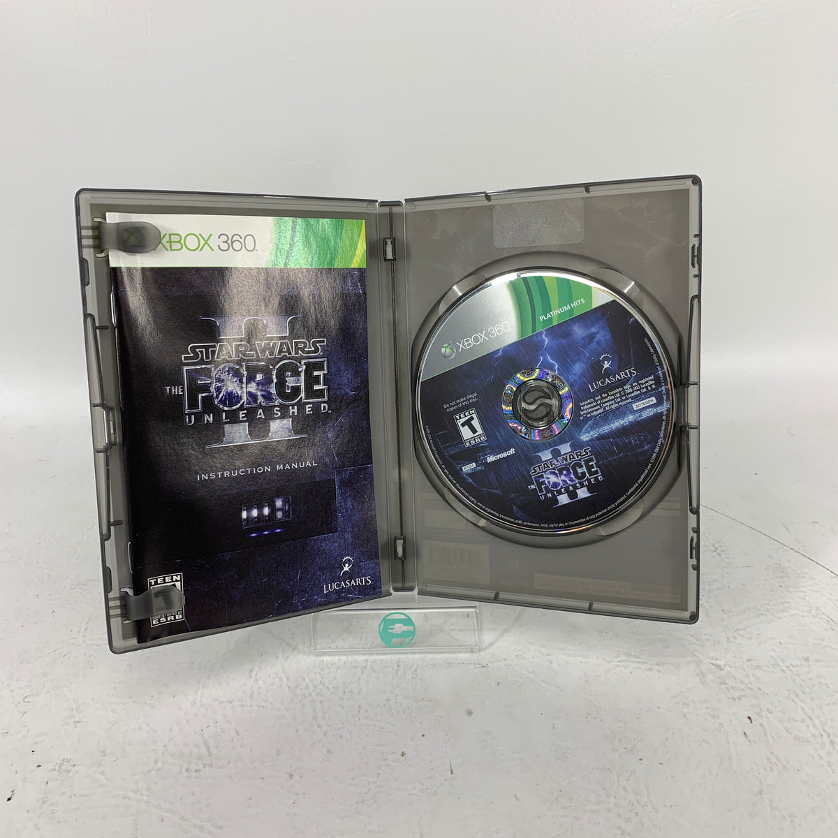 Lot of 2 Microsoft Xbox 360 Games Star Wars The Force Unleashed 1 & II TFU