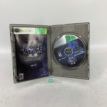 Lot of 2 Microsoft Xbox 360 Games Star Wars The Force Unleashed 1 & II TFU