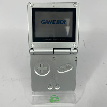 Nintendo Game Boy Advance SP Handheld Game Console AGS-001 Silver
