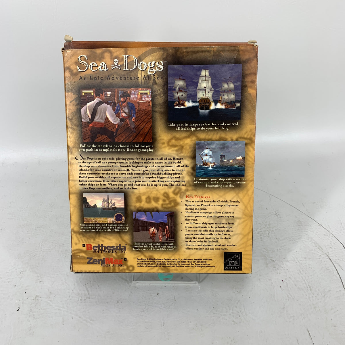 Sea Dogs PC Windows 2000 Adventure Game