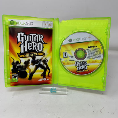 Lot of 2 Microsoft Xbox 360 Games Guitar Hero 3 III & World Tour
