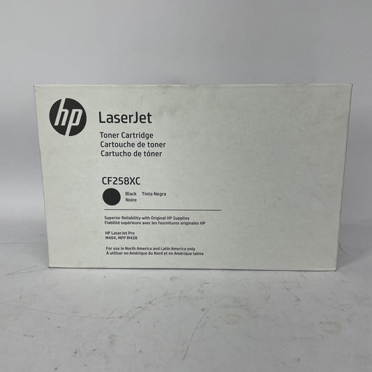 New HP 58x Original Toner Cartridge Black Laser High Yield CF258XC