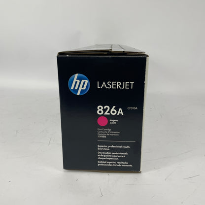 New HP 826A Original LaserJet Toner Cartridge Magenta CF313A