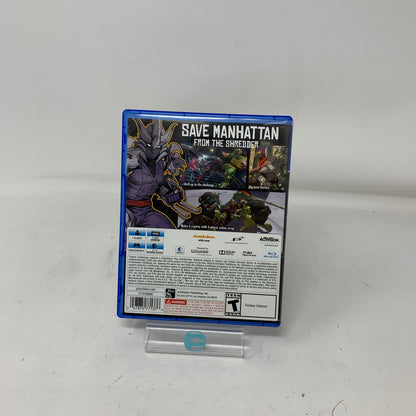 Teenage Mutant Ninja Turtles Mutants in Manhattan (Sony PlayStation 4 PS4, 2016)
