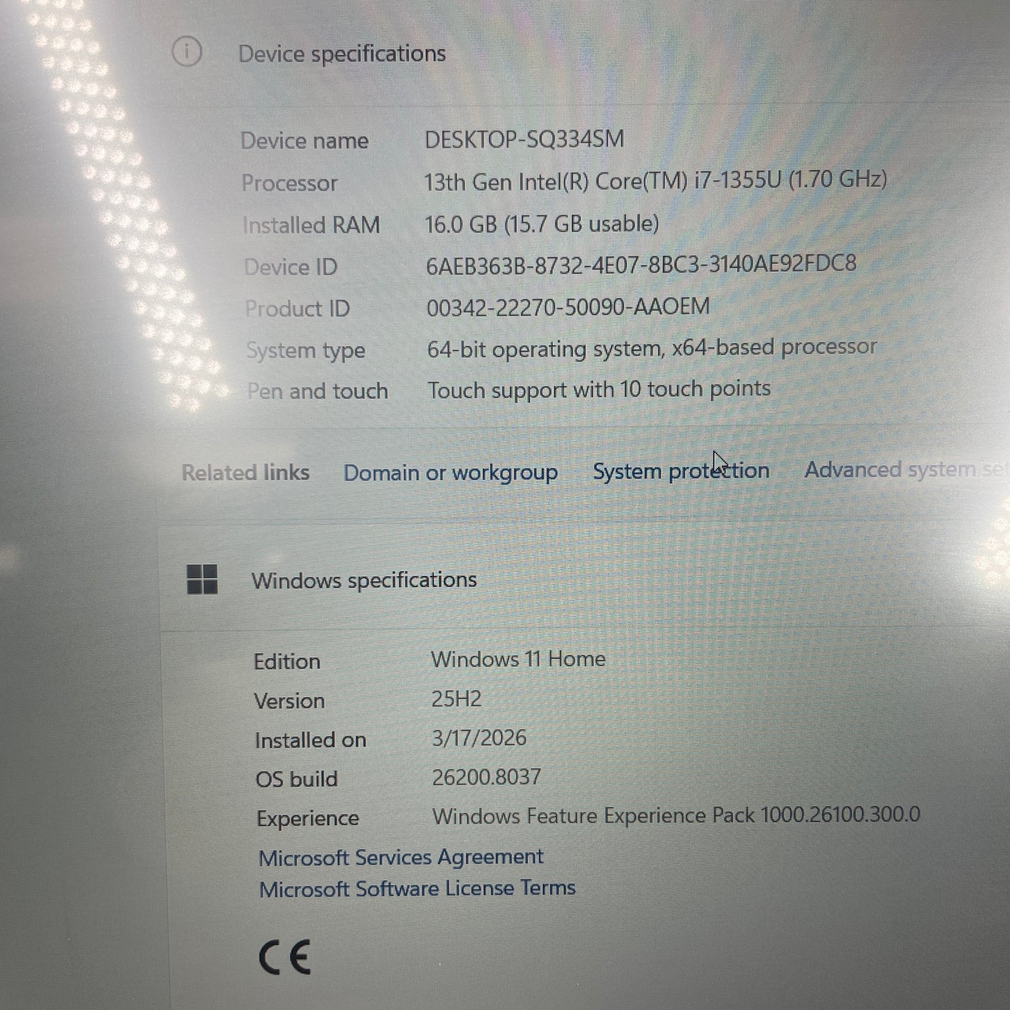 Dell Inspiron 3530 15.6" i7-1355U 1.7GHz 16GB RAM 512GB SSD