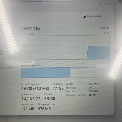 Dell Inspiron 3530 15.6" i7-1355U 1.7GHz 16GB RAM 512GB SSD