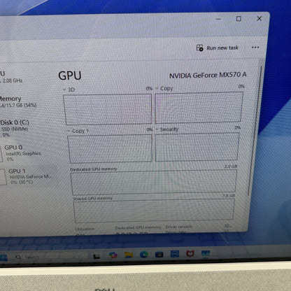 Dell W28C 27" Core 7 150U 1.80GHz 16GB RAM 1TB SSD NVIDIA Geforce MX570 A
