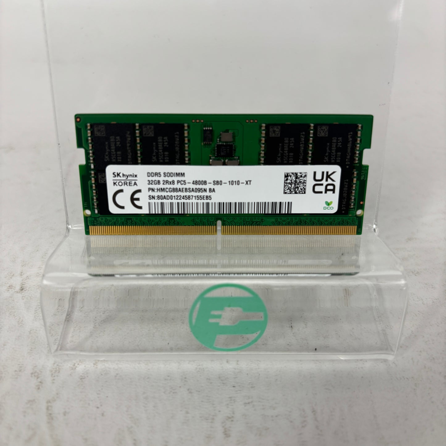 SK Hynix PC5-4800B-SB0 32GB (1x32GB) RAM DDR5 4800MHz HMCG88AEBSA095N BA