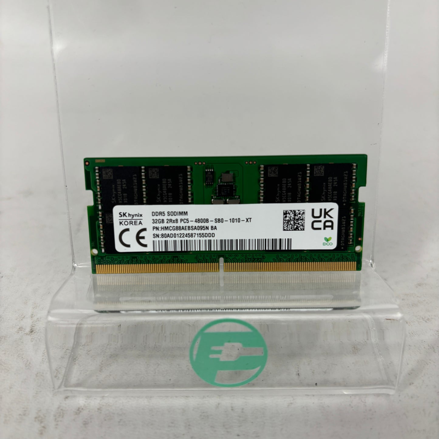 SK Hynix PC5-4800B-SB0 32GB (1x32GB) RAM DDR5 4800MHz HMCG88AEBSA095N BA
