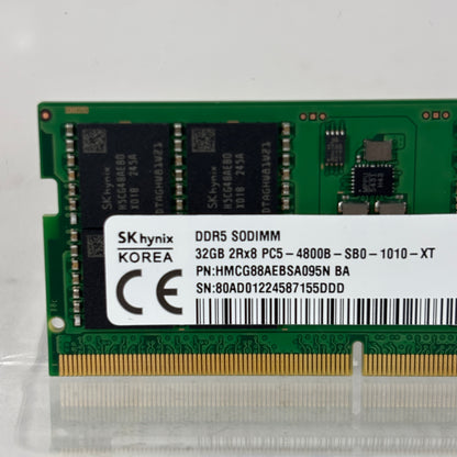 SK Hynix PC5-4800B-SB0 32GB (1x32GB) RAM DDR5 4800MHz HMCG88AEBSA095N BA