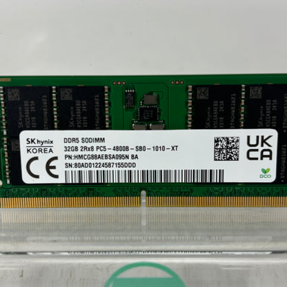 SK Hynix PC5-4800B-SB0 32GB (1x32GB) RAM DDR5 4800MHz HMCG88AEBSA095N BA