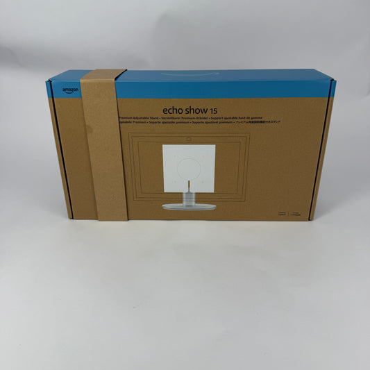 Amazon Stand for Echo Show 15 Premium Adjustable Stand with 360 Swivel