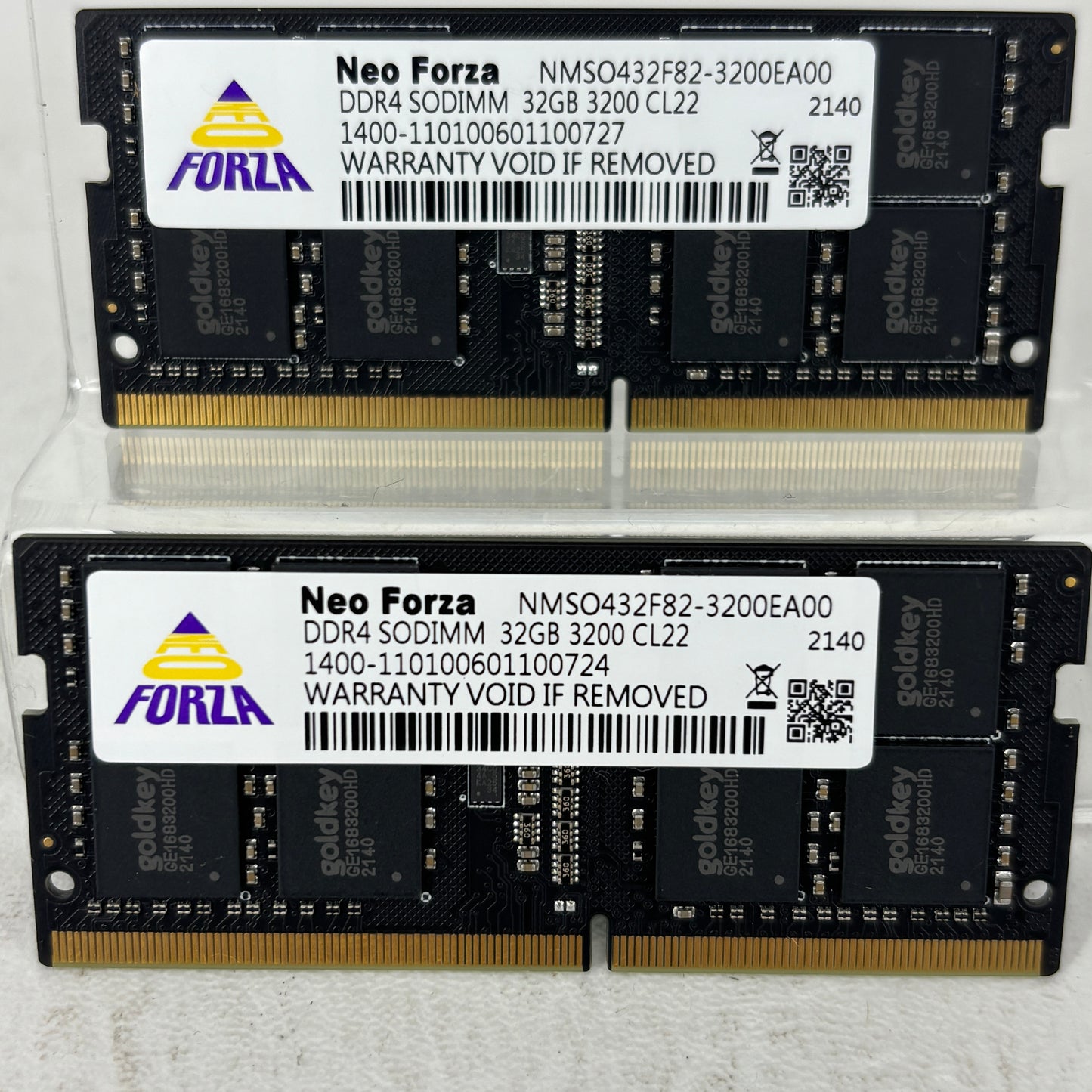 Neo Forza CL22 64GB (2x32GB) RAM DDR4 3200MHz NMSSO432F82-3200EA00