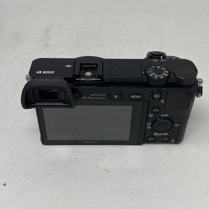 Sony Alpha A6000 24.3MP Mirrorless Interchangeable Lens