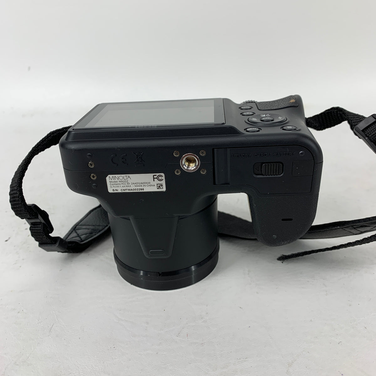Minolta MN35Z MN35Z-BK 20.0 MP Bridge Camera 