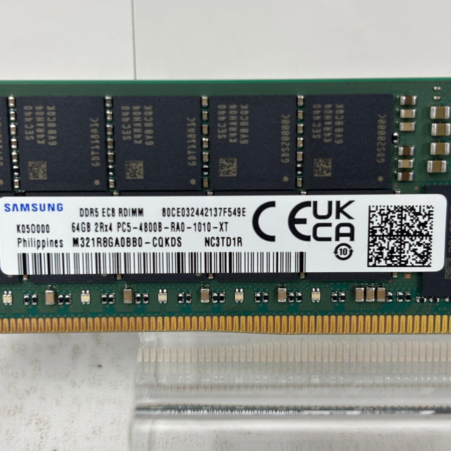 Samsung PC5-4800B-RA0 64GB (1x64GB) RAM DDR5 4800MHz M321R8GA0BB0-CQKDS
