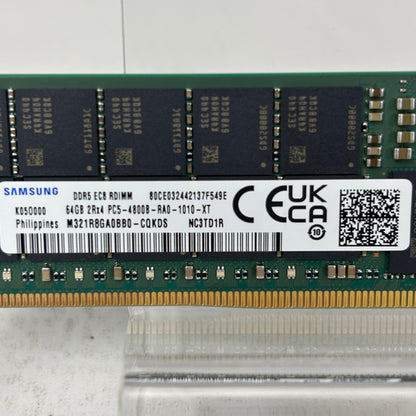 Samsung PC5-4800B-RA0 64GB (1x64GB) RAM DDR5 4800MHz M321R8GA0BB0-CQKDS