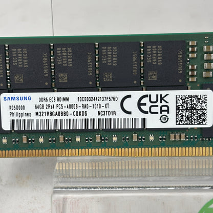 Samsung PC5-4800B-RA0 64GB (1x64GB) RAM DDR5 4800MHz M321R8GA0BB0-CQKDS