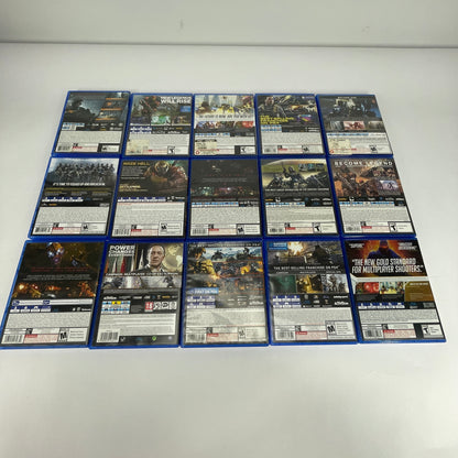 Lot of 15 Games Sony PlayStation 4 PS4 