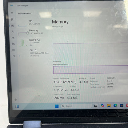 Lenovo Yoga 6 2-in-1 13ARE05 13.3" Ryzen 5 Pro 4650U 2.1GHz 8GB RAM 256GB SSD