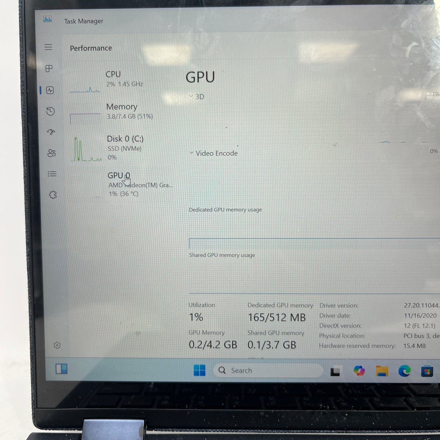 Lenovo Yoga 6 2-in-1 13ARE05 13.3" Ryzen 5 Pro 4650U 2.1GHz 8GB RAM 256GB SSD