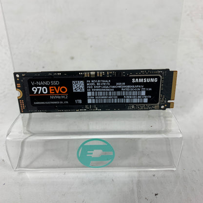 Samsung M.2 2280 970 EVO 1TB M.2 NVMe Gen 3.0 x 4 SSD MZ-V7E1T0