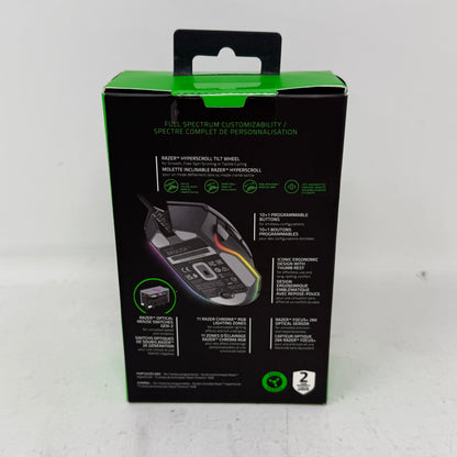 New Razer Basilisk V3 RZ01-04000100-R3U1 Wired Mouse Black