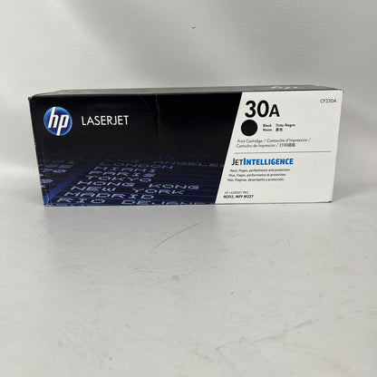 New HP LaserJet 30A Black Toner Cartridges CF230A