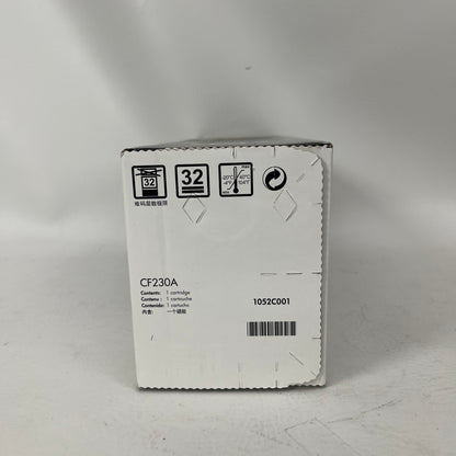 New HP LaserJet 30A Black Toner Cartridges CF230A