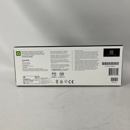 New HP LaserJet 30A Black Toner Cartridges CF230A