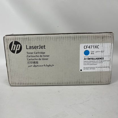 New HP 657X Cyan High Yield Toner Cartridge CF471XC