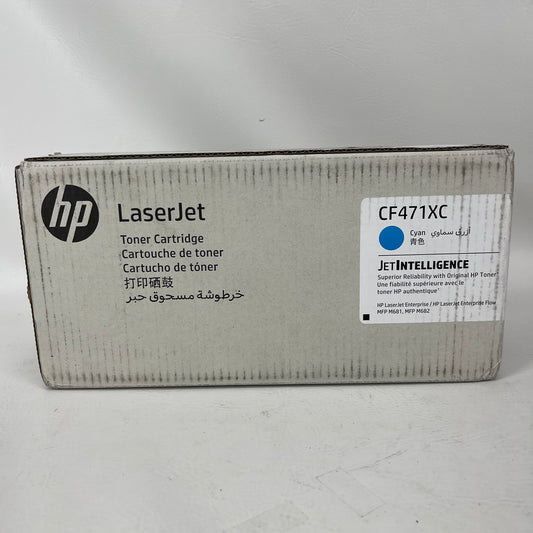 New HP 657X Cyan High Yield Toner Cartridge CF471XC