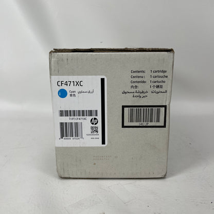 New HP 657X Cyan High Yield Toner Cartridge CF471XC