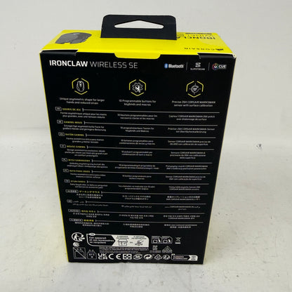 NEW Corsair Ironclaw Wireless Wireless Mouse Black