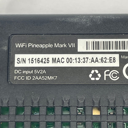 Hak5 WiFi Pineapple Mark VII (MK7) Wireless Network Testing Device