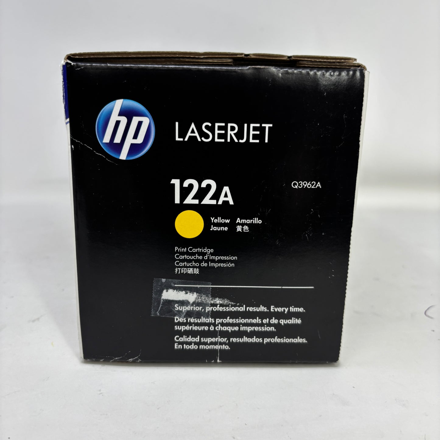 New HP 122A Yellow Original LaserJet Toner Cartridge Q3962A