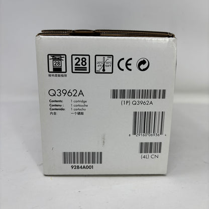 New HP 122A Yellow Original LaserJet Toner Cartridge Q3962A