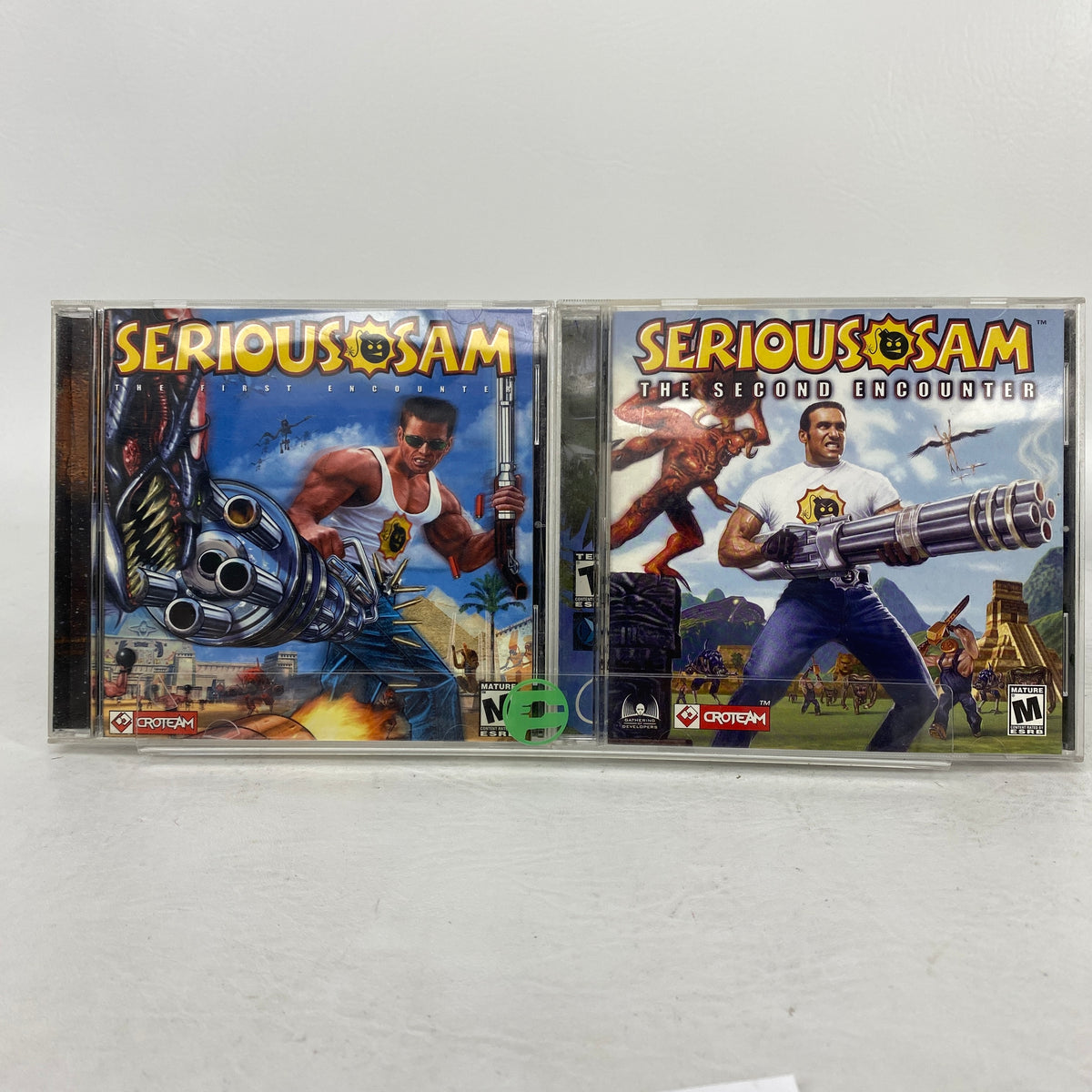 Lot of 2 Serious Sam PC Game Bundle The First Encounter & The Second Encounter
