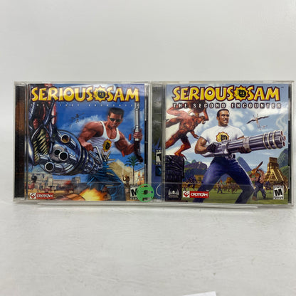  Lot of 2 Serious Sam PC Game Bundle The First Encounter & The Second Encounter