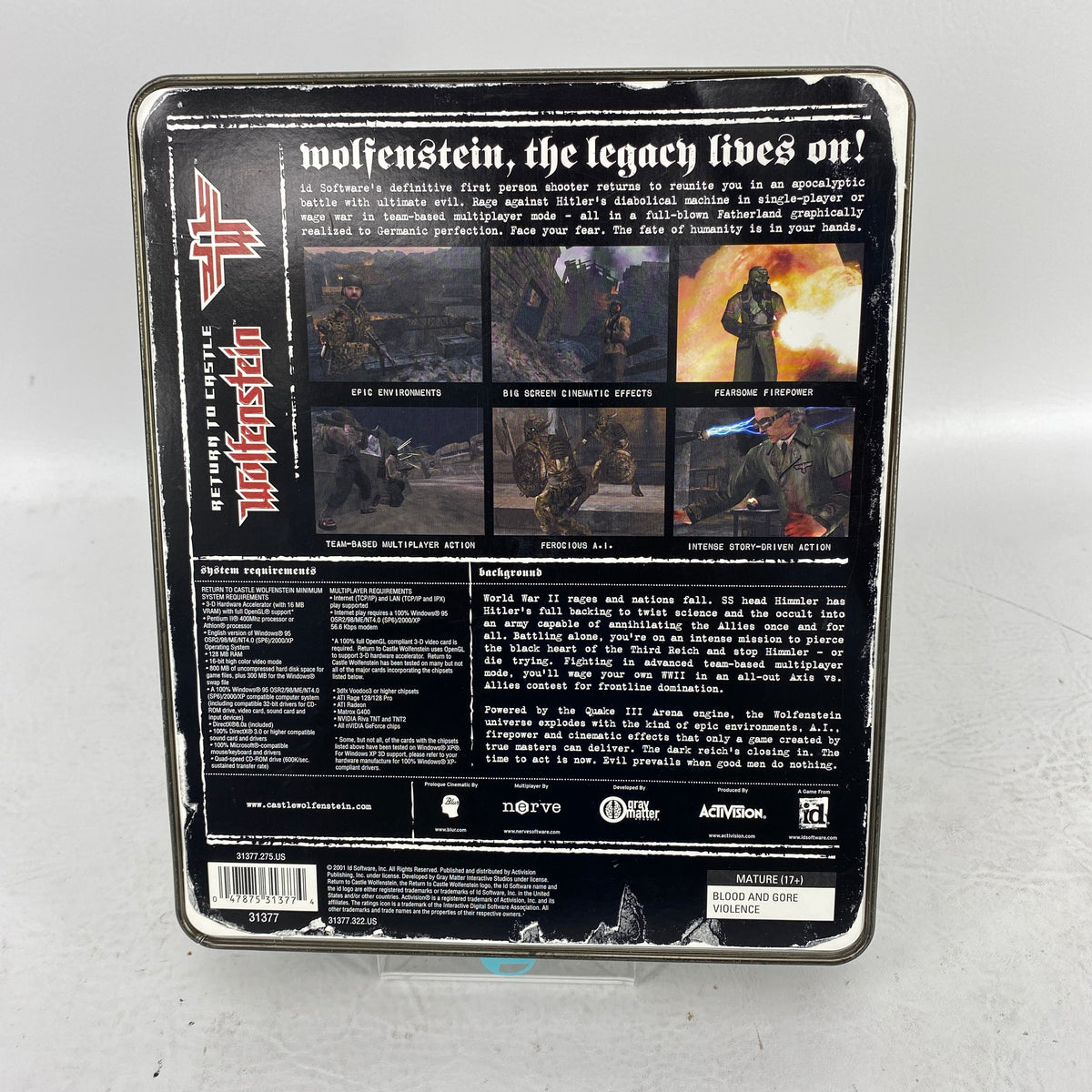 Return to Castle Wolfenstein (PC, 2001)