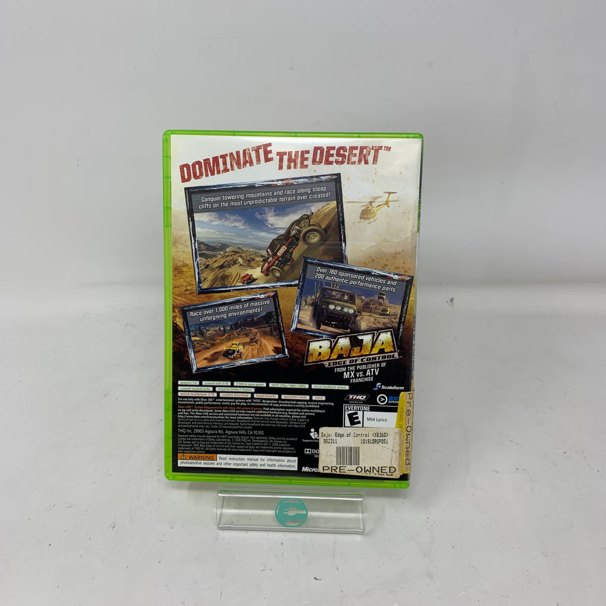 Baja Edge of Control (Microsoft Xbox 360, 2008)
