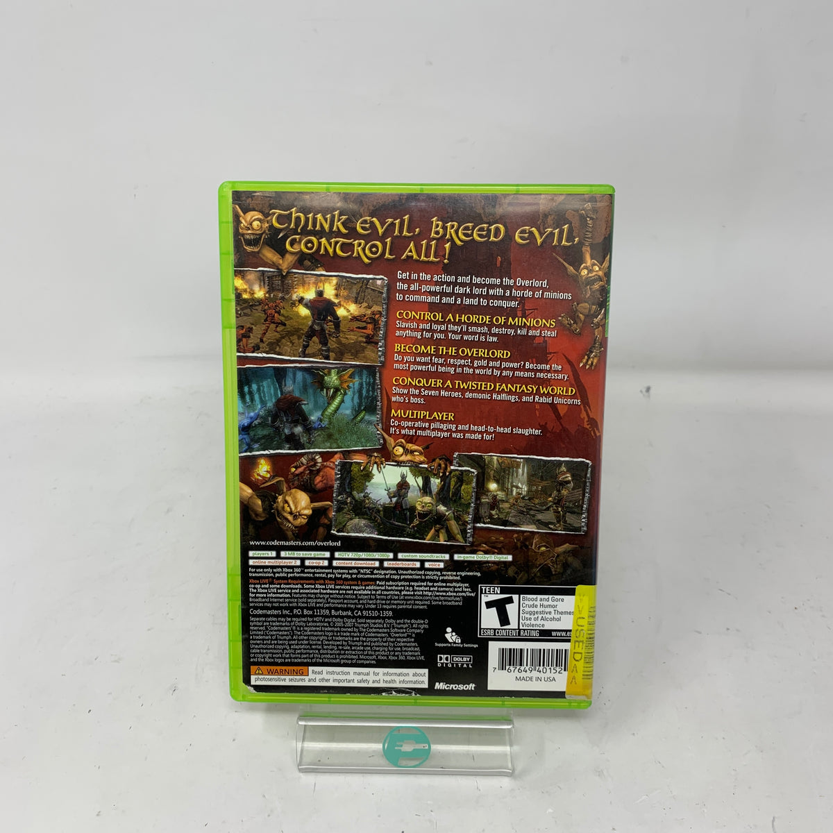 Overlord (Microsoft Xbox 360, 2007)