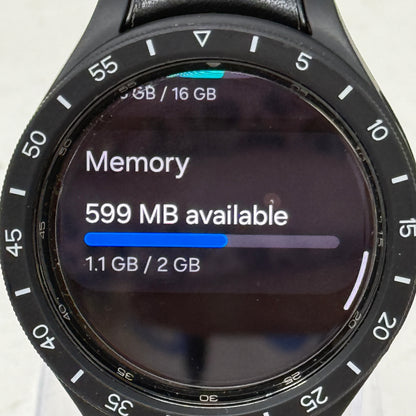 Samsung Galaxy Watch6 Classic 47mm Black SM-R965U LTE Android Smartwatch