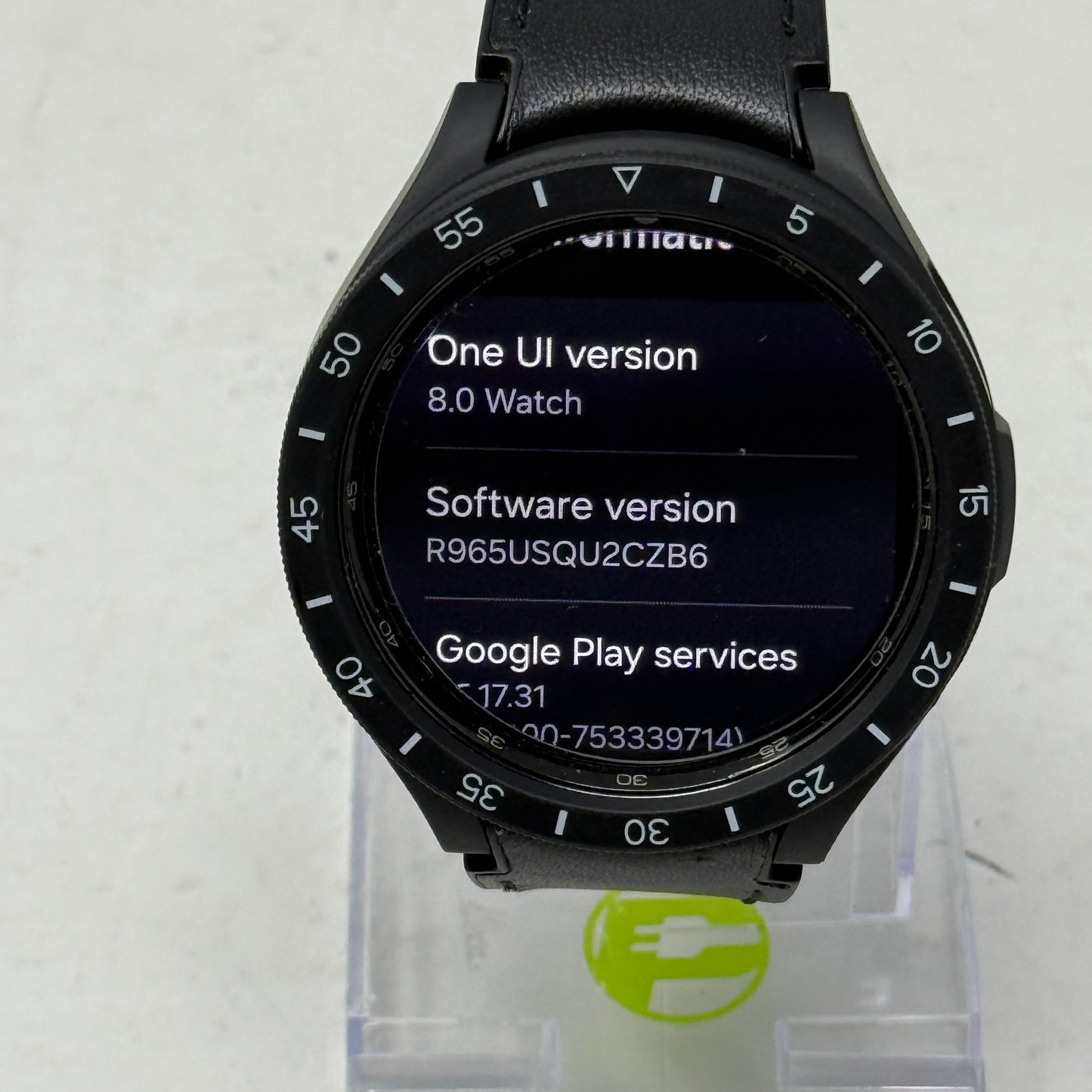 Samsung Galaxy Watch6 Classic 47mm Black SM-R965U LTE Android Smartwatch