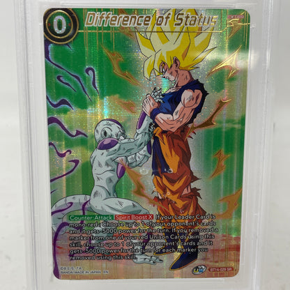 2022 Dragon Ball Super BT14-029 Son Goku Difference of Status Foil PSA 10