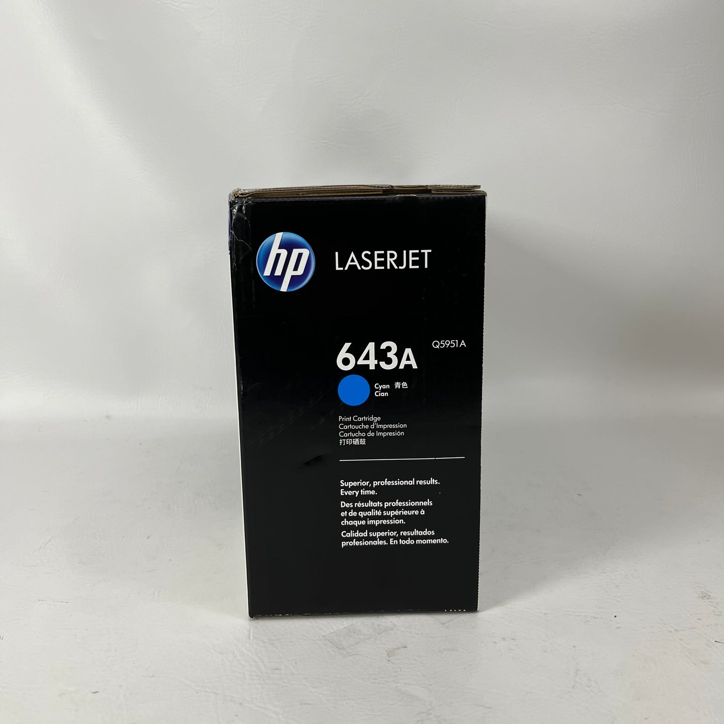 Set of  3 New HP Laserjet 643A Yellow/Cyan/Magenta Toner Cartridge Q5951A/Q5953A/Q5952A