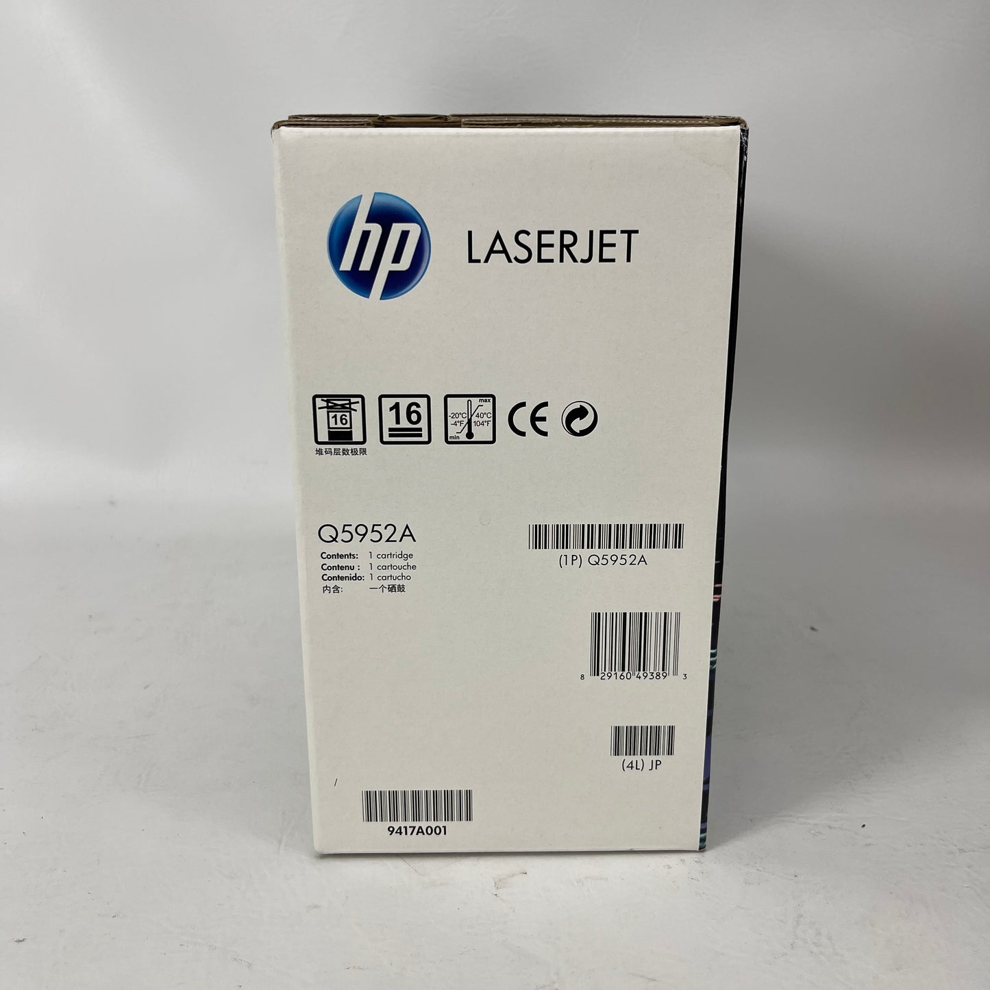 Set of  3 New HP Laserjet 643A Yellow/Cyan/Magenta Toner Cartridge Q5951A/Q5953A/Q5952A